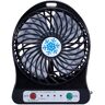 Tlily Portable Rechargeable Mini Fan Air Cooler Mini Desk Fan USB Cooling Rechargeable