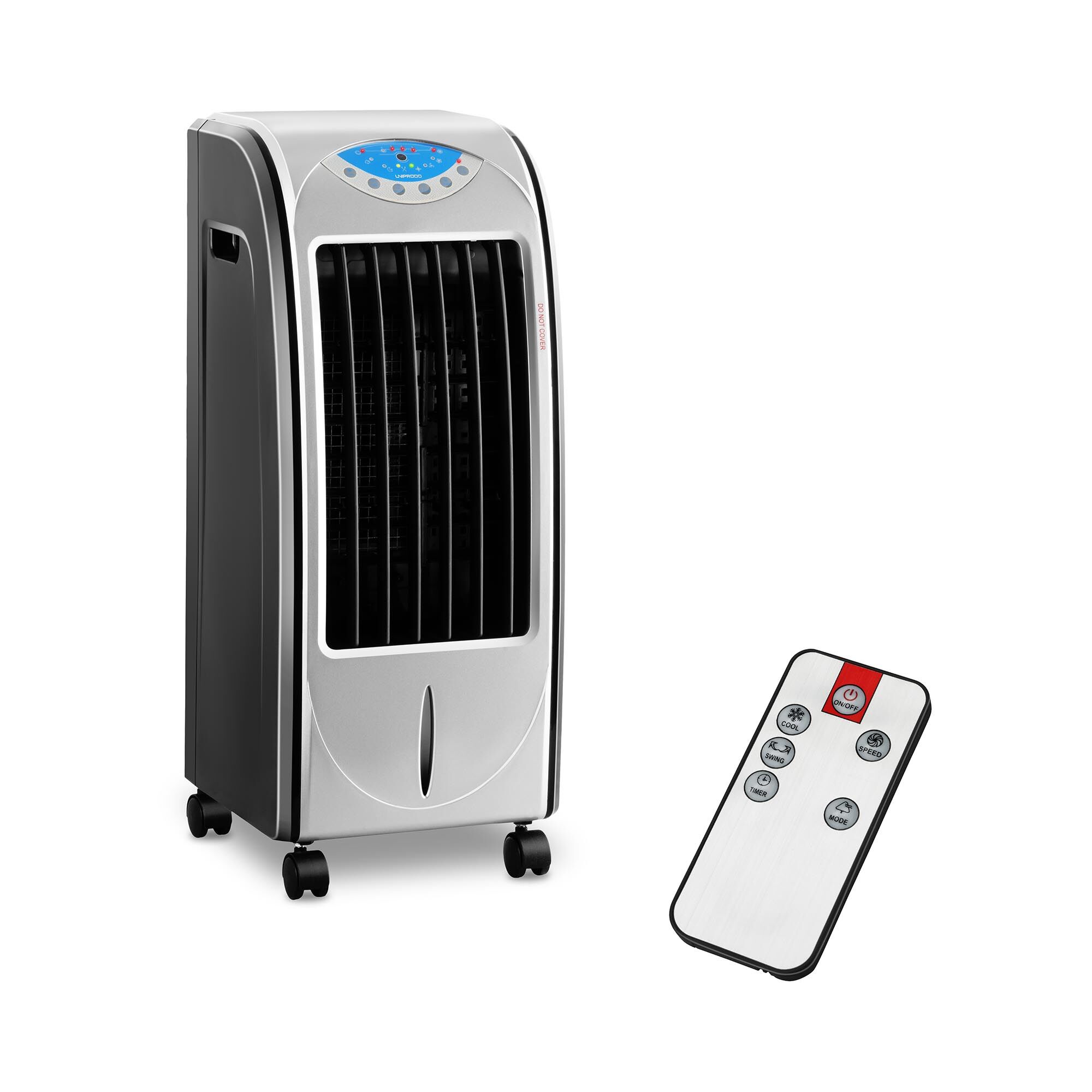 Uniprodo Water Air Cooler with Heat Function - 4-in-1 - 6 L water tank UNI_COOLER_01