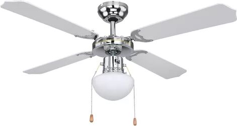 17 Stories Brooking 106cm 4 Blade Ceiling Fan 17 Stories  - Size: 12cm H