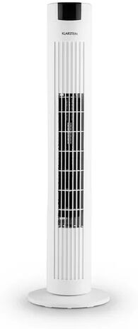 Klarstein Skyscraper 80cm Oscillating Tower Fan Klarstein Colour: White  - Size: