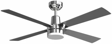 Symple Stuff 122cm Electron 4 Blade LED Ceiling Fan with Remote Symple Stuff