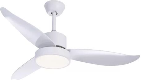 Symple Stuff 114cm 3 Blade LED Ceiling Fan with Remote Symple Stuff  - Size: 50cm H x 40cm W x 40cm D