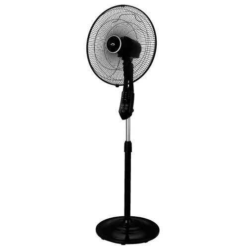 Symple Stuff Airgo Smart 40.67 cm Oscillating Pedestal Fan Symple Stuff  - Size: 97cm H X 19cm W X 19cm D