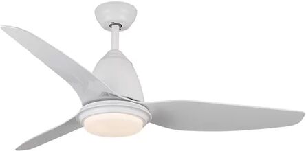 Brayden Studio 132cm Marcony 3 Blade LED Ceiling Fan with Remote Brayden Studio  - Size: 3.5cm H x 22cm W x 22cm D