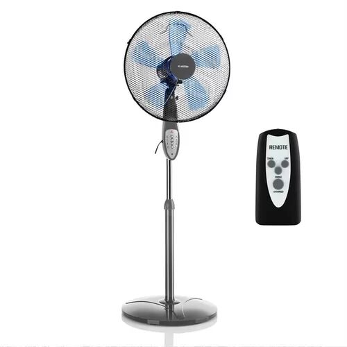 Klarstein Summerjam Oscillating Pedestal Fan Klarstein Colour: Grey  - Size: 81 cm H x 81 cm W x 4 cm D