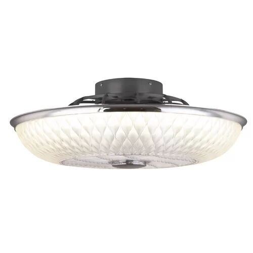 Ebern Designs Rosario LED Celling Fan with Remote Ebern Designs  - Size: 24cm H X 58cm W X 16cm D