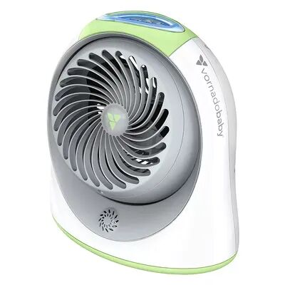 Vornado Baby Breesi LS Nursery Air Circulator with Light + Sound Machine, White