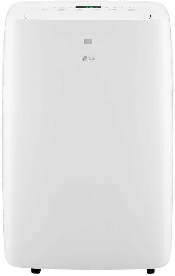 LG 7,000 BTU Portable Air Conditioner Cools 300 Sq. Ft. with Dehumidifier in White