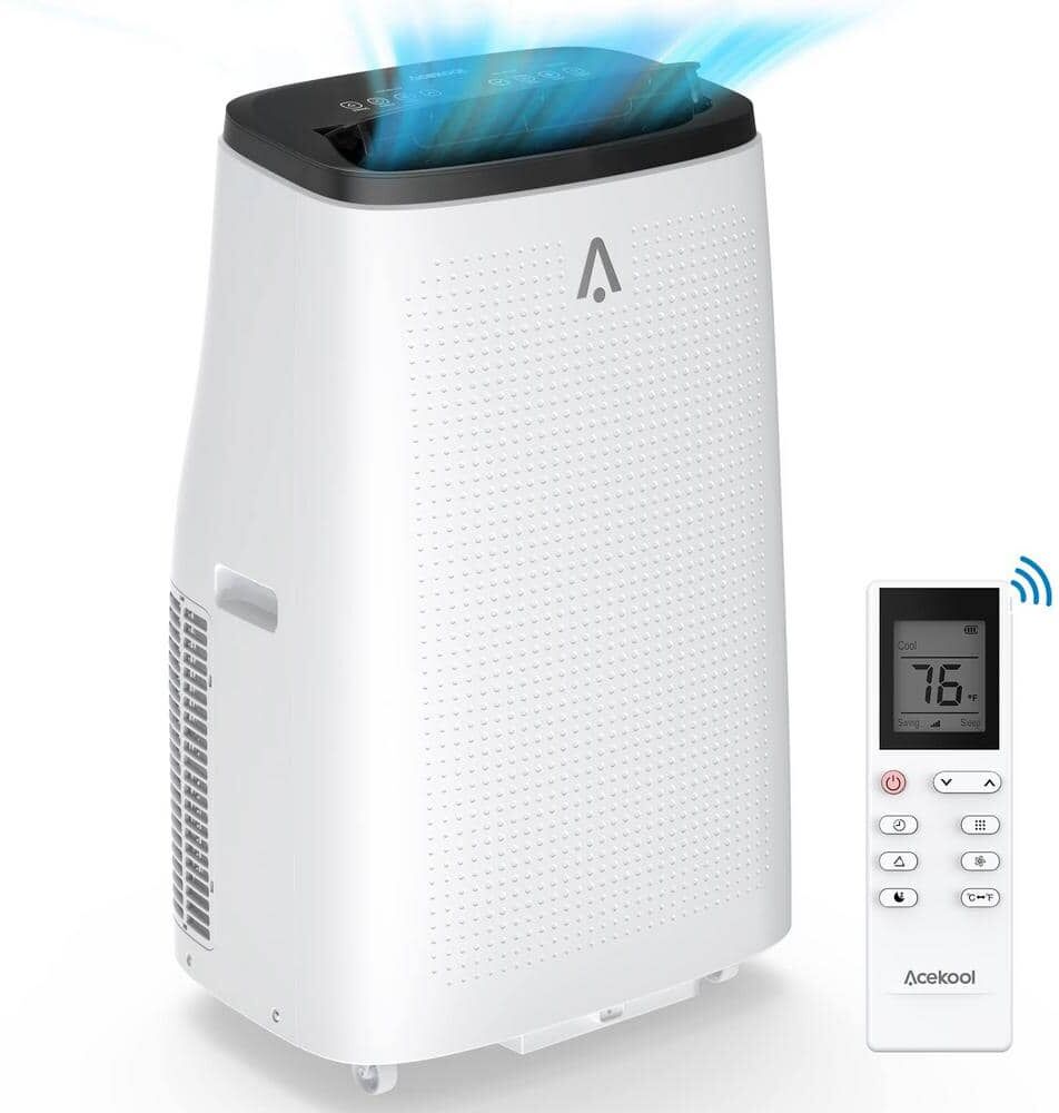 Portable Air Conditioner 14,000 BTU with Remote and Window Kit, Cools Up to 750 sq. ft.