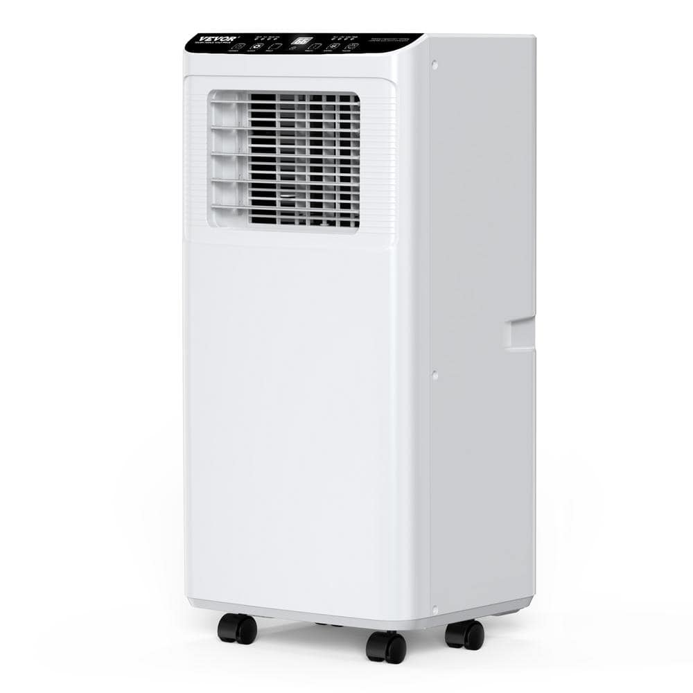 VEVOR 8000 BTU Portable Air Conditioners with Remote Control Cool to 350 Sq.Ft. 3-in-1 Portable AC Unit with Digital Display