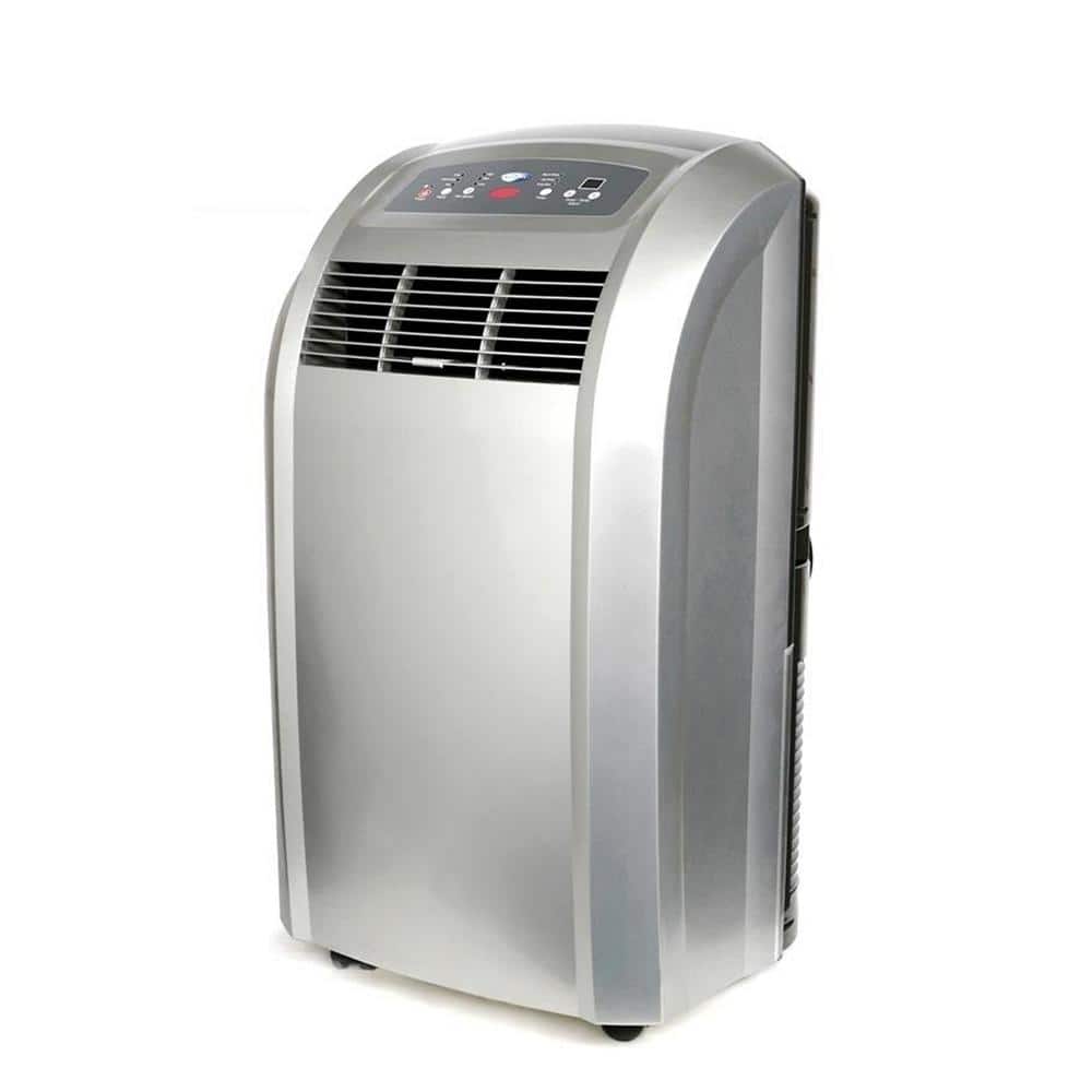 Whynter 5,000 BTU Portable Air Conditioner Cools 400 Sq. Ft. with Dehumidifier, Remote and Carbon Filter in Silver