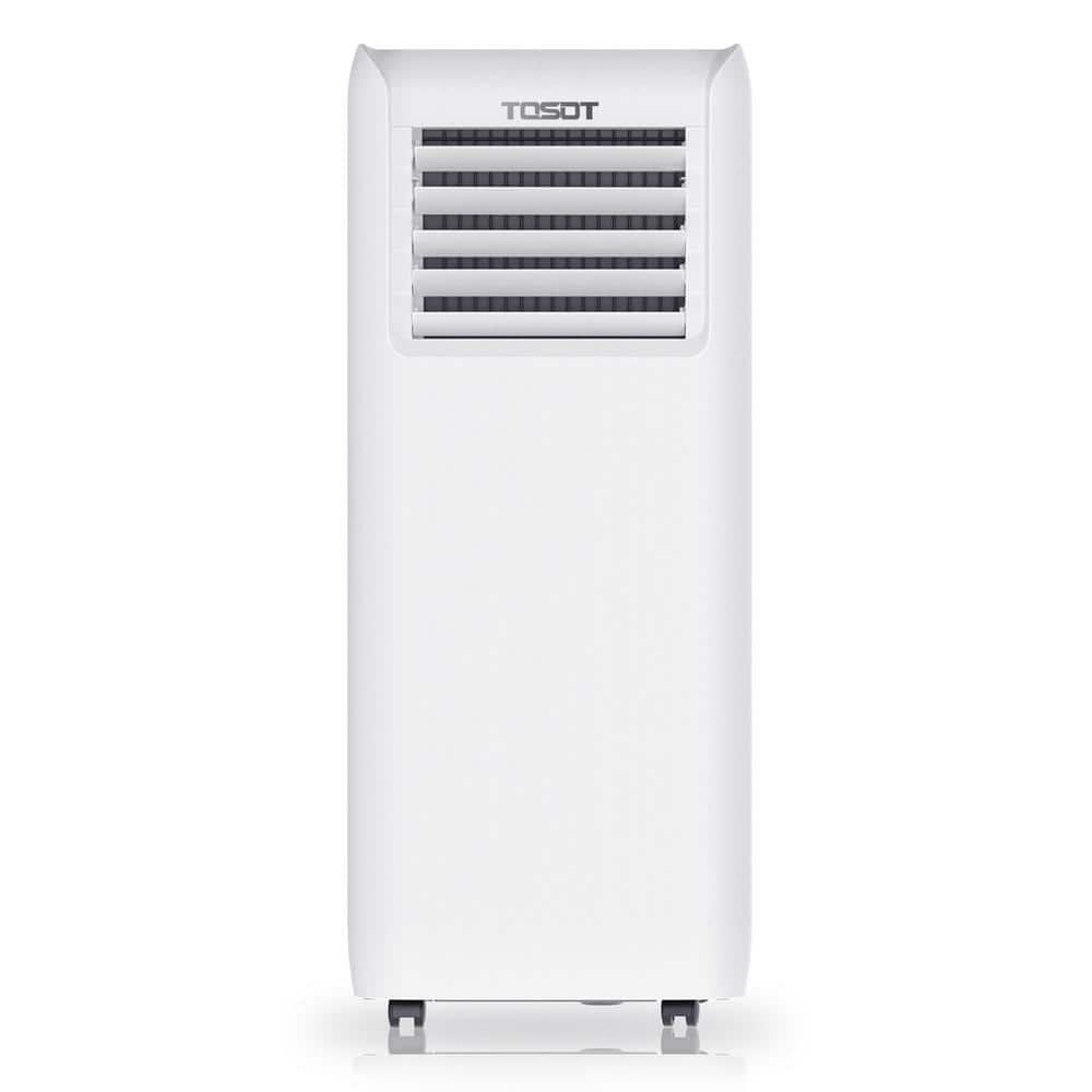 Tosot 6,000 BTU Portable Air Conditioner Cools 300 Sq. Ft. with Dehumidifier and Fan in White