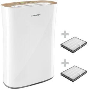 Trotec Purificateur d'air design AirgoClean® 110 E + 2 filtres HEPA au carbone 3 en 1