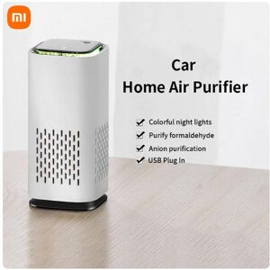 Xiaomimijia Xiaomi Air Purifier Cleaner Negative Ion USB Direct Plug Cleaner Purifier Remove Formaldehyde Household Vehicle Car Accessories