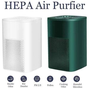 JanYi HEPA Air Purifiers for Home with Sponge UV Light Pet Hair Dander Smoke Dust Airborne Contaminants Odors Home Air Cleaner with Filter