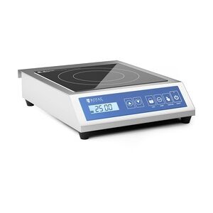 Royal Catering Induktionsplatte - 28 cm - 60 bis 240 °C - Touchdisplay - Timer