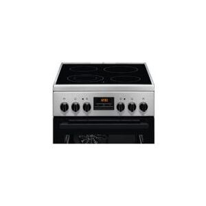 Electrolux 943 005 310, Fritstående komfur, Sort, Rustfrit stål, Dreje, Keramisk, 4 zone(s), 1200 W