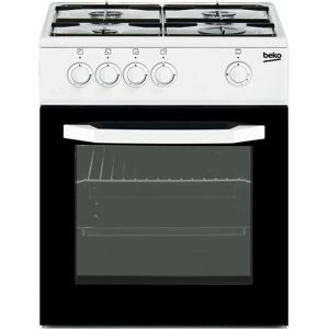 Beko csg42010dwn cocina 4 fuegos blanca gas nat cocina