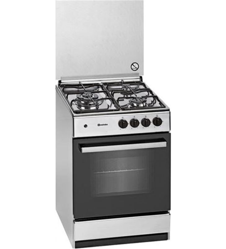 Meireles g540x cocina gas 3 zonas acero inoxidable gas butano