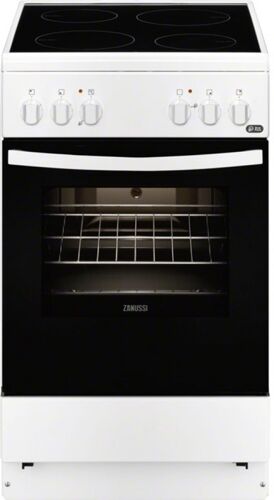 Zanussi Cocina ZANUSSI ZCV540G1WA (56 L - Eléctrico de Vitrocerámica - Blanco)