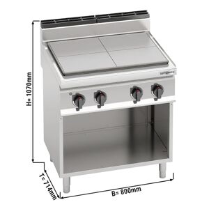 GGM GASTRO - Cuisinière à plaques chauffantes - 9 kW