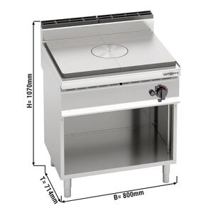 GGM GASTRO - Cuisinière à plaques chauffantes - 10 kW