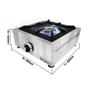 GGM GASTRO - Cuisinière à gaz - 5,5 kW - 1 brûleur