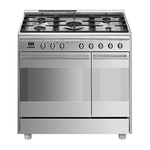 Smeg ESTHETIQUE  CLASSICA 90cm MIXTE INOX - SCB92PX8 - Publicité