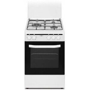 Cuisinière à Gaz Vitrokitchen CB5535BBE Blanc (50 x 55 cm)