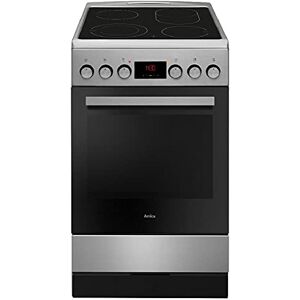 Amica SHC 903 001 E four et cuisinière Noir, Acier inoxydable Céramique A Fours et cuisinières (Cuisinière, Noir, Acier inoxydable, Rotatif, Senseur, Acier inoxydable, Devant, Électronique) - Publicité