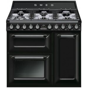 SMEG Piano de cuisson 90 cm SMEG Victoria TR93BL Noir