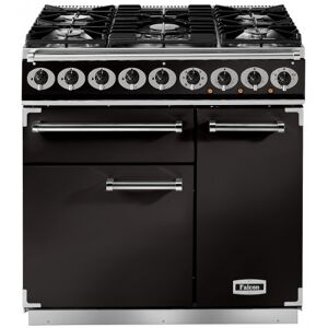 Falcon Piano de cuisson gaz FALCON  Semi Pro Deluxe F900DXDFBL/CM-EU 90 cm Noir