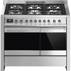 SMEG Piano de cuisson gaz SMEG A2PY-81 Opéra 100 cm Inox