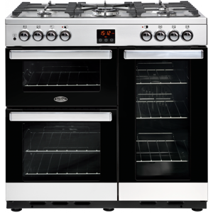 BELLING Piano de cuisson gaz BELLING PCENTR90DFSTA 90cm Inox