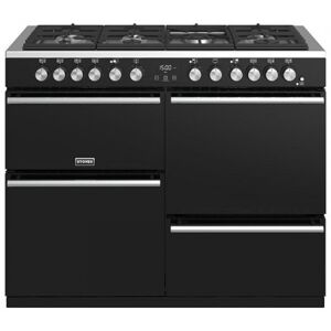 STOVES Piano de cuisson mixte STOVES PPRECIDX110DFBL PRECISION DELUXE 110 cm Noir