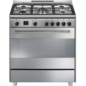 SMEG Piano de cuisson gaz SMEG BG91PX2 Concerto 90 cm Inox