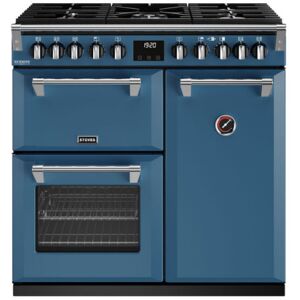 STOVES Piano de cuisson gaz STOVES RICHDX90DFDTBL  90 cm Bleu