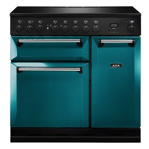 AGA Piano de cuisson induction FALCON MDX90EISAL Master chef deluxe 90 cm Bleu