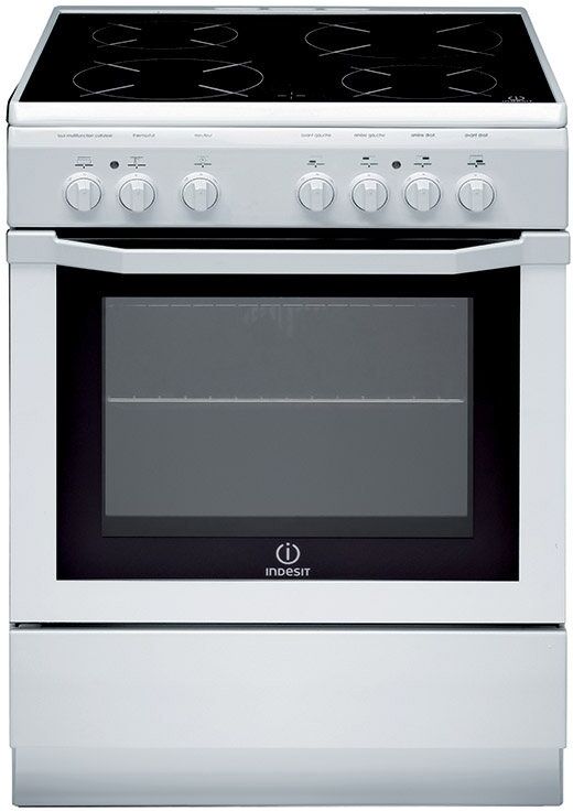 INDESIT Cuisinière vitrocéramique INDESIT I6V6C1A.H(W)/FR