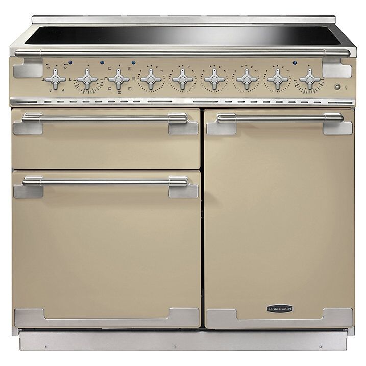 Rangemaster ELS100EICR/ Elise 100 Induction Hob Range Cooker, Cream