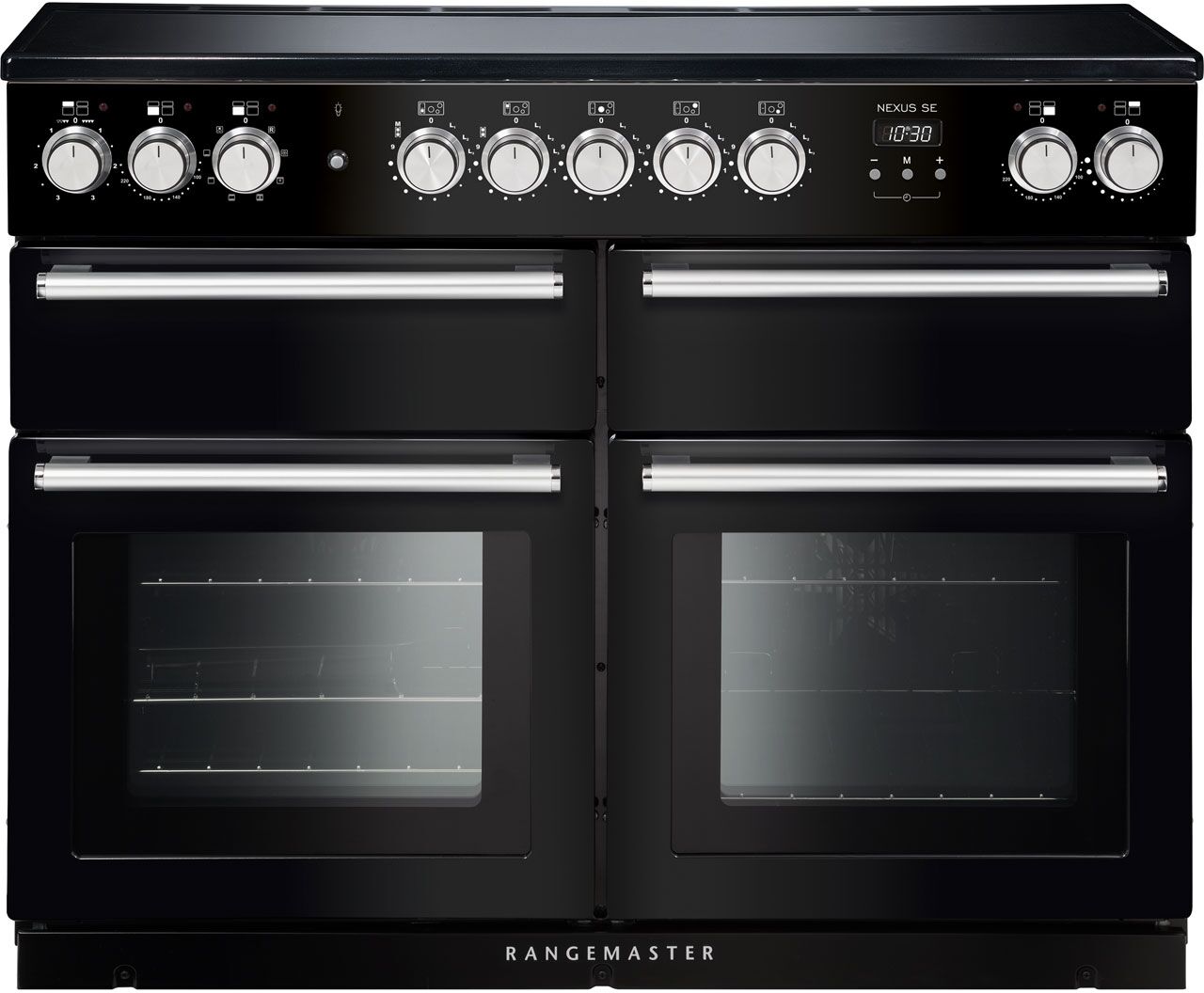 Rangemaster NEXSE110EIBL/C NEXUS SE Induction 110cm Range Cooker Black