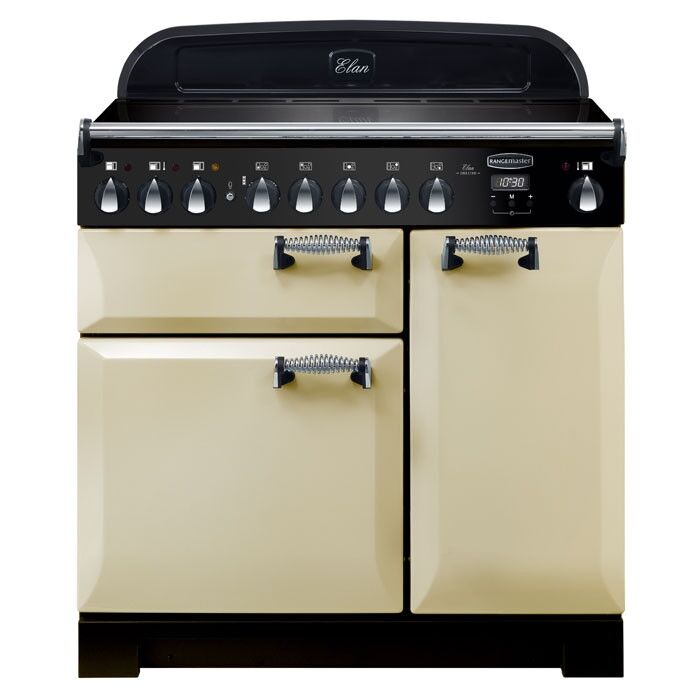 Rangemaster ELA90EICR ELAN Deluxe 90cm Induction Range Cooker Cream