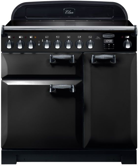 Rangemaster ELA90EIBL ELAN Deluxe 90cm Induction Range Cooker Black