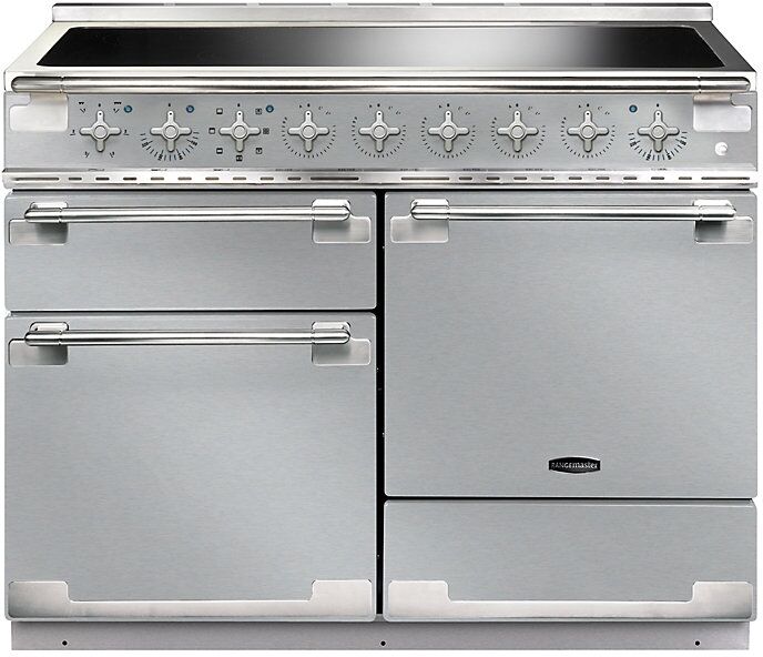 Rangemaster ELS110EISS Elise 110 Induction Hob Range Cooker, Stainless Steel