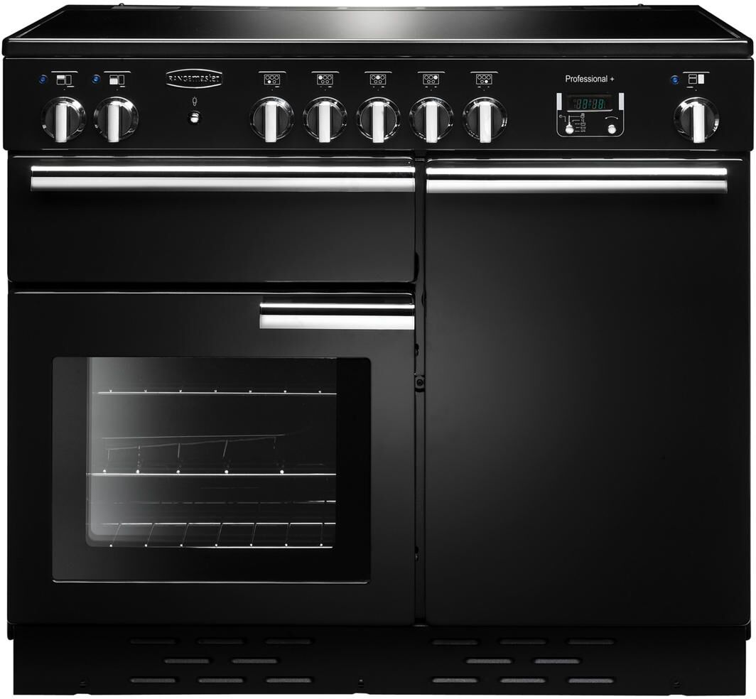 Rangemaster PROP100EIGB/C Professional Plus 100cm Electric Induction Range Cooker Black