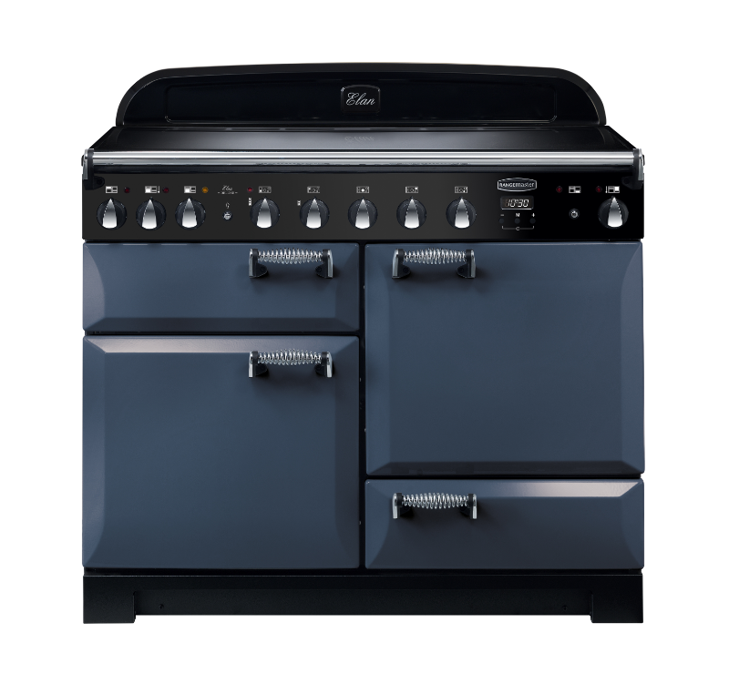 Rangemaster ELA110EISB/ Elan Deluxe 110cm Electric Induction Range Cooker Stone Blue