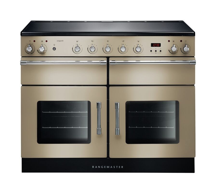 Rangemaster ESP110EICR/C Esprit 110cm Electric Induction Range Cooker-Cream/Chrome