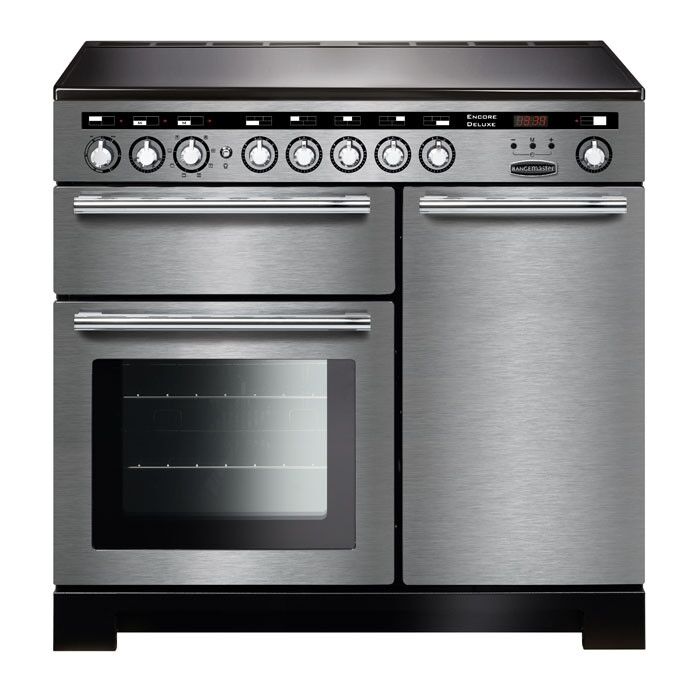 Rangemaster EDL100EISS/C Encore Deluxe 100 Induction Range Cooker Stainless Steel