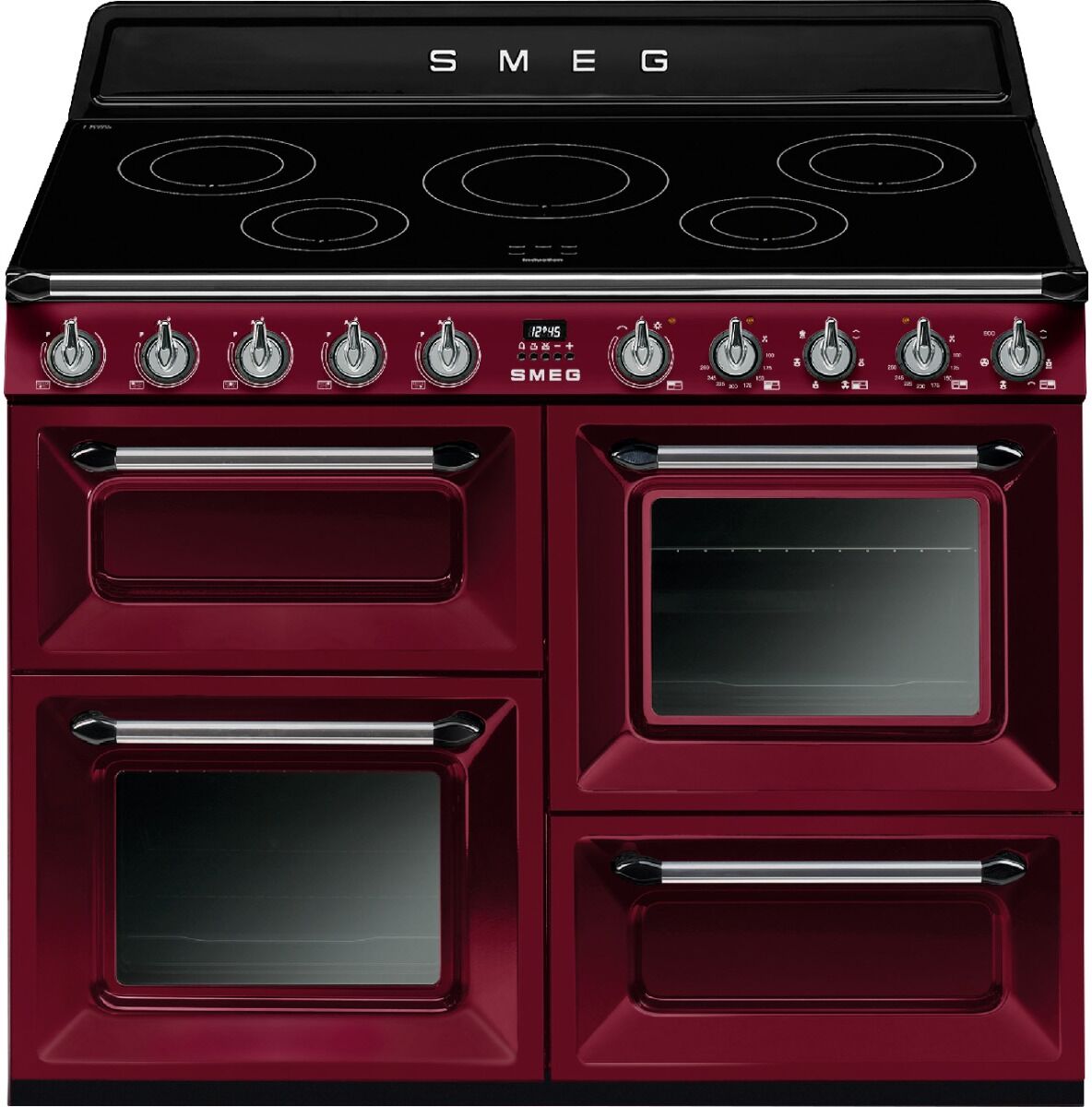 Smeg TR4110IRW 110cm Victoria Range Cooker with Induction Hob