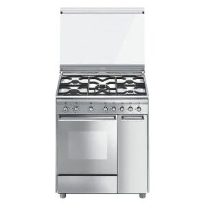 smeg cx81mt2 - cucina inox, serie concerto, 80x50 cm, classe a